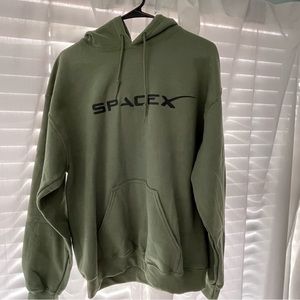 Olive Green SpaceX Hoodie